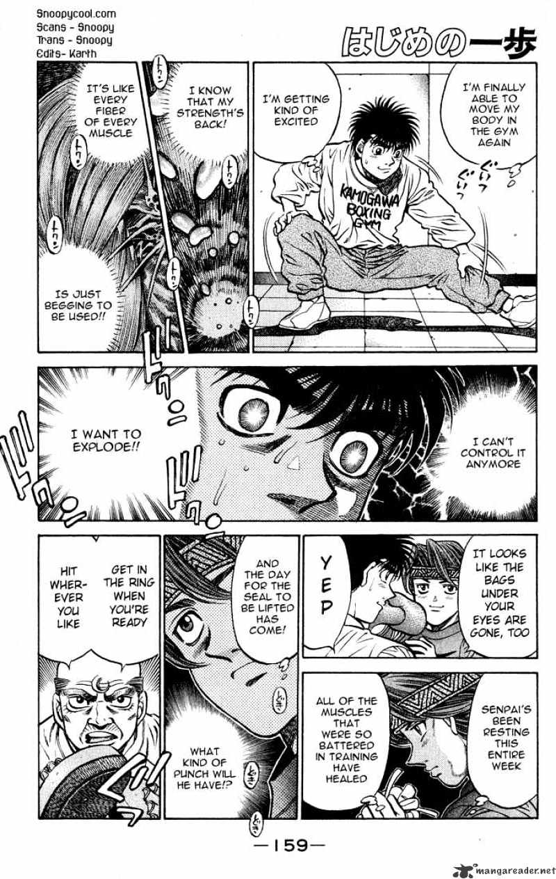 Hajime no Ippo: Fighting Spirit, Chapter 424 image 01